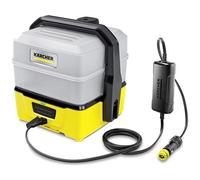 Kärcher OC 3 Plus Car - Idropulitrice a batteria portatile, leggera e compatta, Con caricabatterie Auto, Giallo/Nero