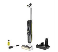 Kärcher Lavapavimenti FCV 4, aspirapolvere senza filo con 3 modalità di pulizia: aspira, lava e asciuga, durata della batteria: circa 45 minuti, superficie per carica della batteria: circa 200 m²