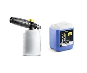 Karcher Rm 619 Detergente Auto, 5 L & Fj 6 - Accessorio Per Idropulitrice - Schiumogeno 0,6 L, Compatibile Con Idropulitrici K2, K3, K4, K5, K7