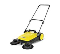 Karcher S 4 Twin Push Sweeper con spazzole, per la pulizia di marciapiedi, vialetti e sentieri del giardino