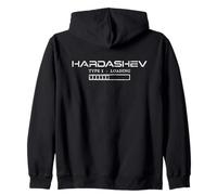 Kardashev Type 1 - Loading. Funny Planetary Energy Earth Art Felpa con Cappuccio