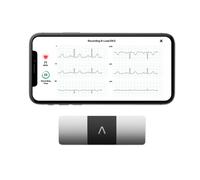 KardiaMobile 6L ECG di livello medico L’ECG Portatile a 6 Derivazioni Rileva la