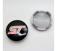 KardoL 4 Pezzi 54mm Coprimozzi Compatibile con per Ford ST - Forte e Robusto Coprimozzo Ruota Dell'Auto Accessori,54mm-A