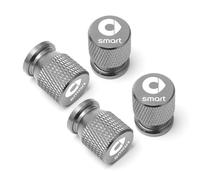 KardoL 4 Pezzi Cappucci delle valvole Alta qualità Compatibile con per Smart 451 Brabus Smart 453 fortwo forfour - Resistente Corrosione,D