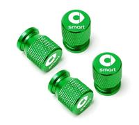 KardoL 4 Pezzi Cappucci delle valvole Alta qualità Compatibile con per Smart 451 Brabus Smart 453 fortwo forfour - Resistente Corrosione,F