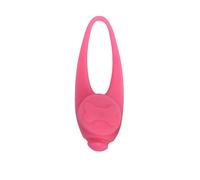 Kardrianio Luce per collare per cani in silicone colorato con clip per collari per cani e gatti, luci LED per il buio, luce di sicurezza impermeabile per cuccioli per passeggiate notturne, Small
