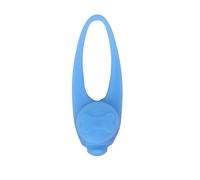 Kardrianio Luce per collare per cani in silicone colorato con clip per collari per cani e gatti, luci LED per il buio, luce di sicurezza impermeabile per cuccioli per passeggiate notturne, Small