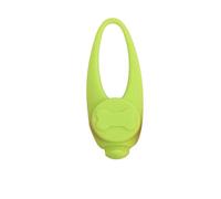 Kardrianio Luce per collare per cani in silicone colorato con clip per collari per cani e gatti, luci LED per il buio, luce di sicurezza impermeabile per cuccioli per passeggiate notturne, Small
