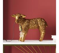 KARE Animal Flower Sheep lampada da tavolo oro Kare