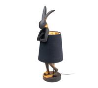 KARE Animal Rabbit da tavolo nero/interno argento Kare
