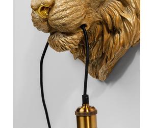 Kare Animale Testa di Tigre Applique con spina Kare