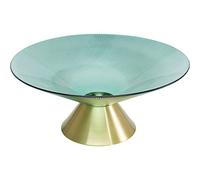 Kare Ciotola Birdie Ø 35 cm Decorativo, Gold, 15x35x35cm