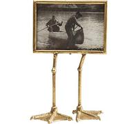 Kare Design cornice portafoto Duck Feet, oro anticato, 13x18cm, orrizzontale, anatra, accessorio divertente