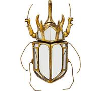 Kare Design decorazione da parete Beetle Mirror, scarabeo, oro, specchio, 25x39cm