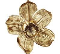 Kare Design decorazione da parete Orchid, oro, 44cm accessorio da parete, orchidea, deco floreale