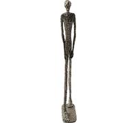 Kare Design Figura Decorativa Art Man, Bronzo Scuro, 79Cm, Fatto a Mano, Lavorazione Pregiata