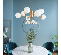 KARE Design Heavenly lampada a sospensione E14 8 x 3 W Ø98 A: 150 cm, 52951, Heavenly [Lampade per Interni > Lampade a Sospensione]