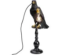 KARE Design Animal Sitting Crow lampada da tavolo, E27, 52705, Animal Sitting Crow; Animal [Lampade per Interni > Lampade da Tavolo]