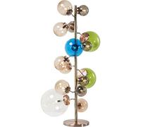Kare Design lampada da terra Balloon Colore LED, multicolore, 15 plafoni di vetro colorato regolabili, design XL elegante, soggiorno, lounge, sala d`attesa, ufficio,160x95x75 cm