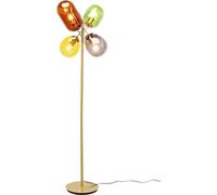 Kare Design Lampada da terra Balloon Dance, multicolore, tonalità della terra, lampada da pavimento, soggiorno, lampadina non inclusa, 162 x 48 x 48 cm (H-B-T)