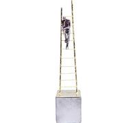 Kare Design Oggetto Decorativo Elements Climbing Man, Oro, 41Cm, Uomo Arrampicante