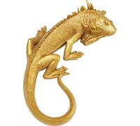 Kare Oggetto da Parete Lizard 40 x 17 cm Decorativo, Gold, 40x16,5x8,5cm