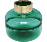 Kare Design Positano Belly Vaso Decorativo, Verde