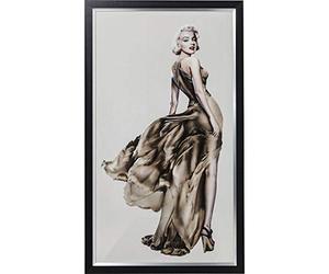 Kare Design Quadro Frame Marilyn, Nero/Multicolore, 100X172Cm, Quardo Rettangolare, Stampa Marilyn Monroe