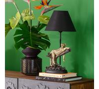 KARE Design Relax Leopard lampada da tavolo, E27, 54564, Relax Leopard [Lampade per Interni > Lampade da Tavolo]