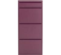 KARE Design scarpiera Caruso 3 Plus 1, mora, 115x56x15 cm