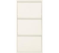 Kare Design Scarpiera Caruso, beige, 3 ante basculanti