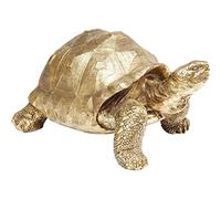 Kare Design Statuetta Decorativa Turtle Gold, Tartaruga, Oro, 42Cm, Decorazione Casa, Esotico