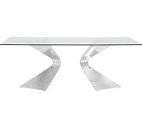 Kare Design - Tavolo Gloria Cromo 200 x 100 cm