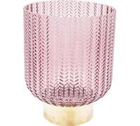 Kare Design Vaso Barfly Berry, Rosa/Oro, 24Cm