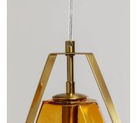 Kare Diamond Fever lampada a sospensione, color ottone, 1 luce Kare