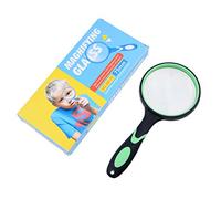 Kare & Kind 8X Lente di Ingrandimento da Lettura Manuale - Lente di Ingrandimento Grande 75MM - Manico Morbido Antiscivolo - Ottima per Scienza, Leggere Libri, Quotidiani - Osservazione Insetti