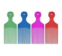 Kare & Kind Pettinino per Capelli - 4 pz - Ideale per Capelli Ricci, Mossi, Afro - Per Acconciatura, Parrucchieri, Districare Nodi e Sollevare i Capelli - Pettine Liscio, Delicato per Uomini, donne