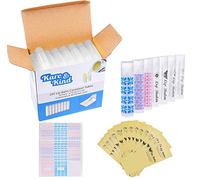 Kare & Kind Tubetti Balsamo Labbra include 50 Adesivi Scrivibili e 50 Stampati, Traslucida, 5.5 ml