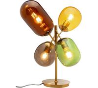 Kare Lampada da tavolo di design Balloon Dance, multicolore, tonalità della terra, lampada da tavolo, comodino, moderna, soggiorno, lampadina non inclusa, 55 x 48 x 48 cm (H-B-T)