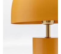KARE lampada da tavolo Loungy, arancione, acciaio, altezza 38 cm Kare