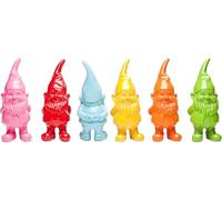 Kare Statuetta decorativa di design a forma di nano (6/cucchiaini), multicolore, oggetto decorativo, accessorio per la casa, motivo nani, 11 x 4 x 4 cm (altezza x larghezza x profondità)