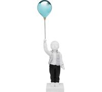 Kare Statuetta decorativa di design Balloon Boy, multicolore, XXL, oggetti decorativi, accessori per la casa, motivo ragazzo, realizzata a mano, 96 x 28 x 21 cm (altezza x larghezza x profondità)