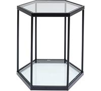 Kare Tavolino Comb, Nero, 55 cm d'appoggio, 55x55x48cm