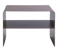 Kare Tavolino da salotto di design Lounge S, grigio, 58 x 37 x 44 cm