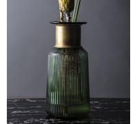 Kare Vaso, Verde, 30 x 15 x 15 cm