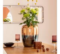 KARE vaso decorativo Lizy Shine Multi, altezza 41 cm, vetro lavorato a mano Kare