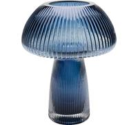 Kare Vaso di design Daphne Shade, blu, altezza 24 cm, vaso decorativo, accessorio per la casa, impermeabile, fantasia, vetro, soggiorno