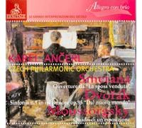 Karel Ancerl conducts Mussorgsky: Pictures at an Exhibition, Dvorak: New World Symphony (No. 9), and Smetana: Bartered Bride Overture