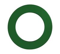 Karella Bersaglio monopezzo Surround PU, anello di raccolta per tutti i bersagli, verde, bordatura per freccette, anello catchring, backboard per pietra, protezione da parete, campo di raccolta