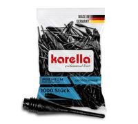 Karella Punte morbide Premium, 1/4 BSF, Filettatura Grande, 1000 Pezzi, Estremamente stabili, Estremamente durevoli, Nero